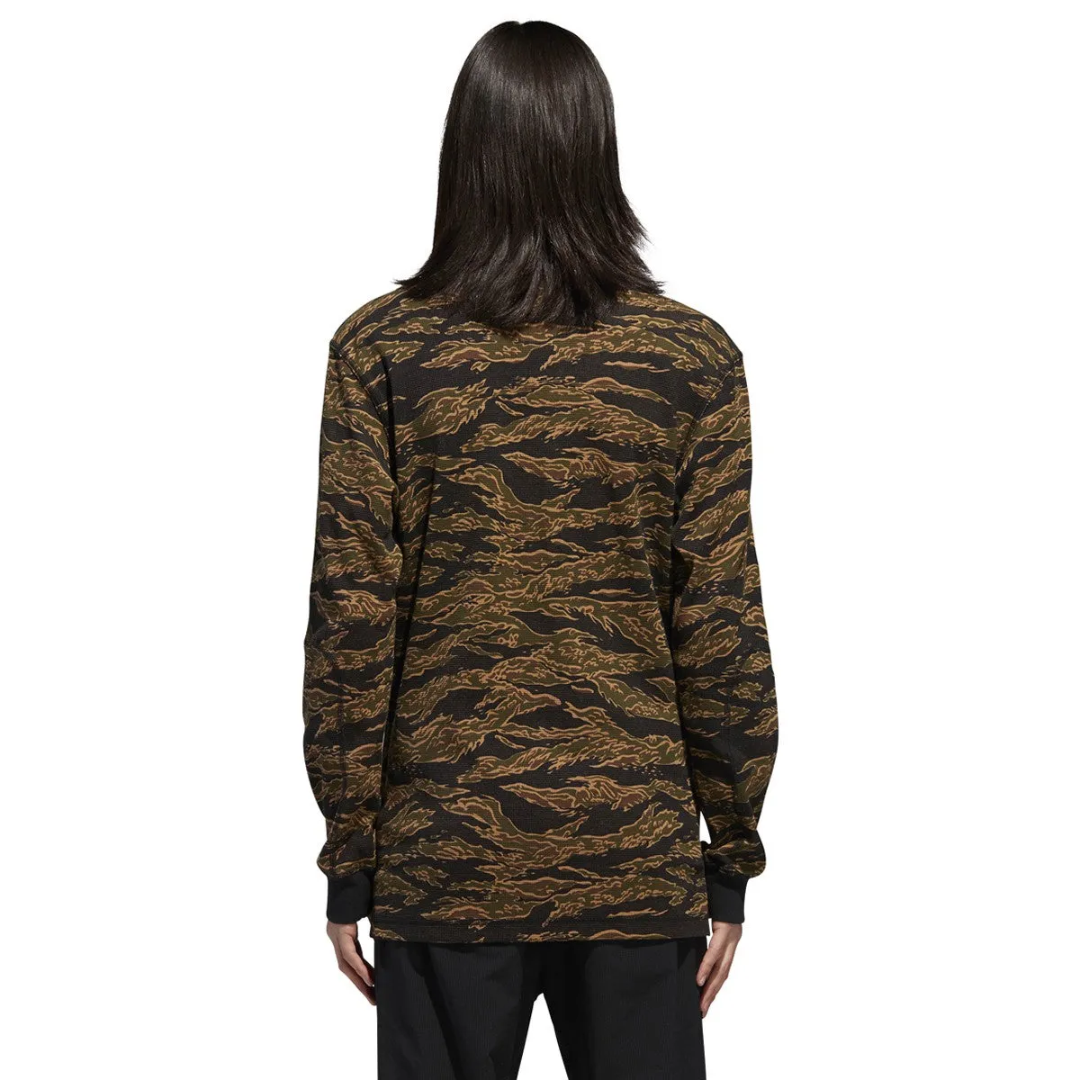 Adidas Men's Originals Camouflage Thermal Tee Camo Print