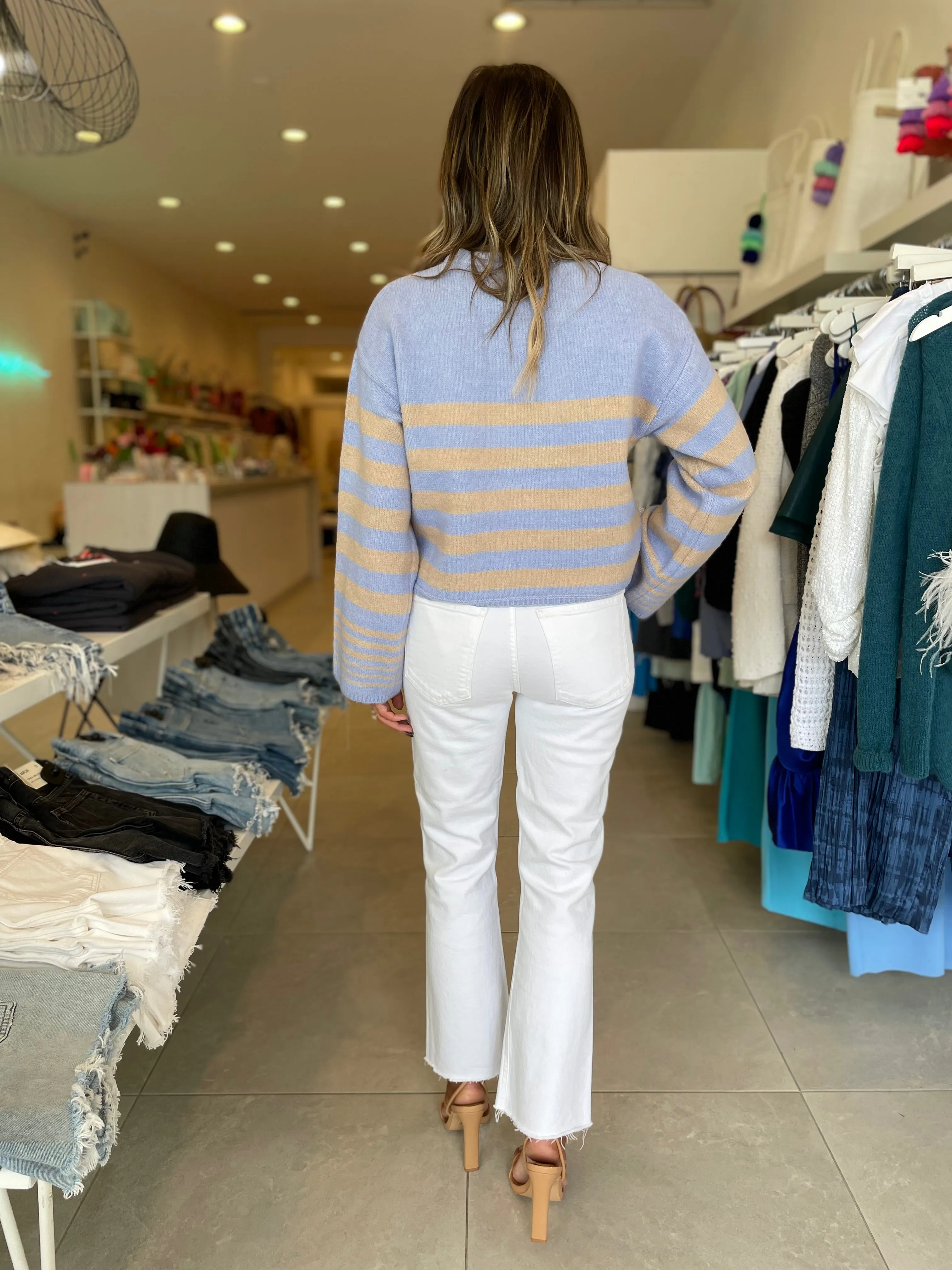 Alivia Striped Sweater