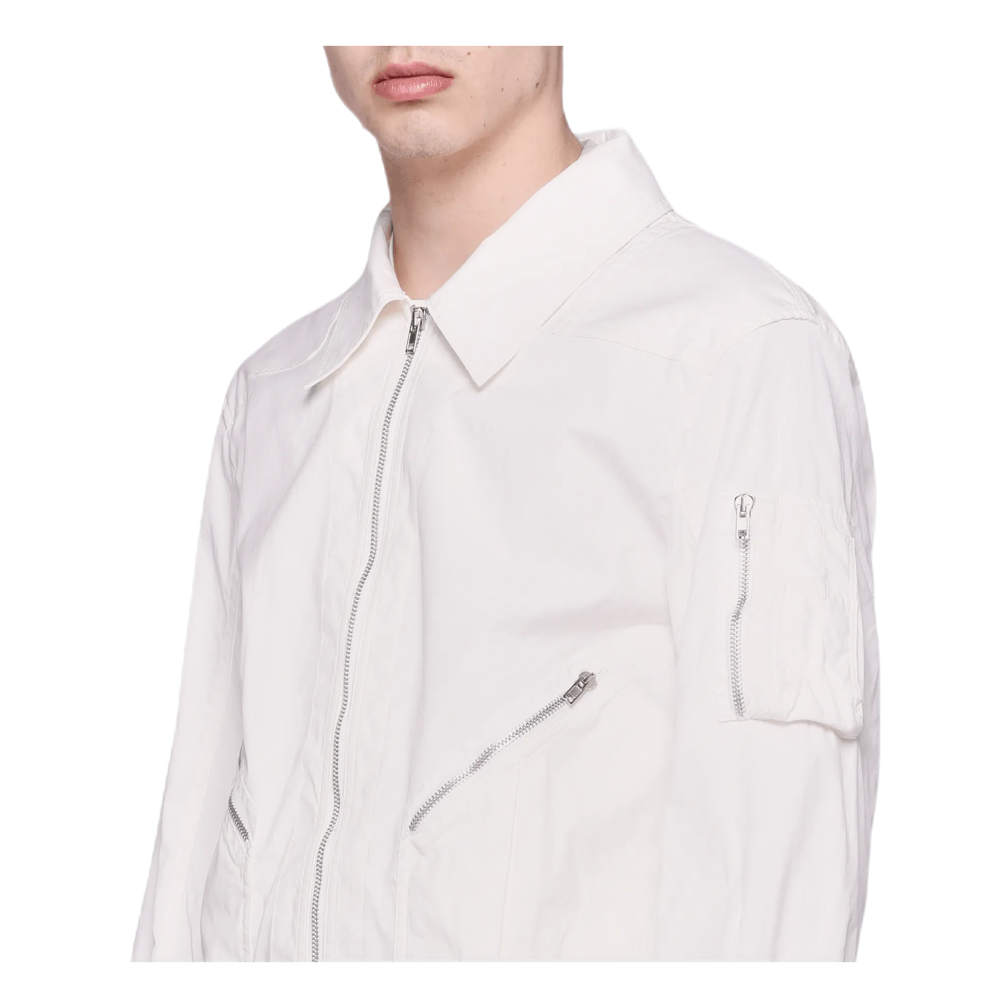 Aviator Jacket White