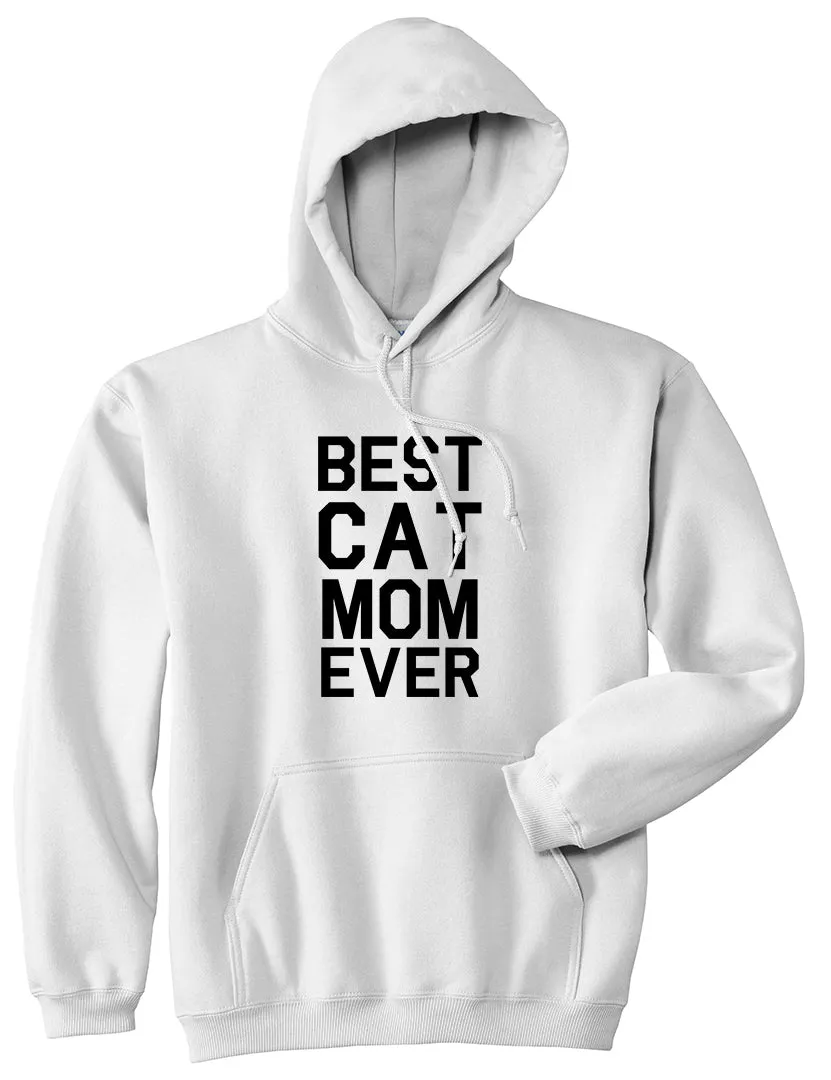 Best Cat Mom Ever Mens Pullover Hoodie