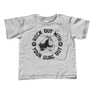 Boredwalk - Youth Rock Out With Your Guac Out T-Shirt Guacamole Funny Foodie