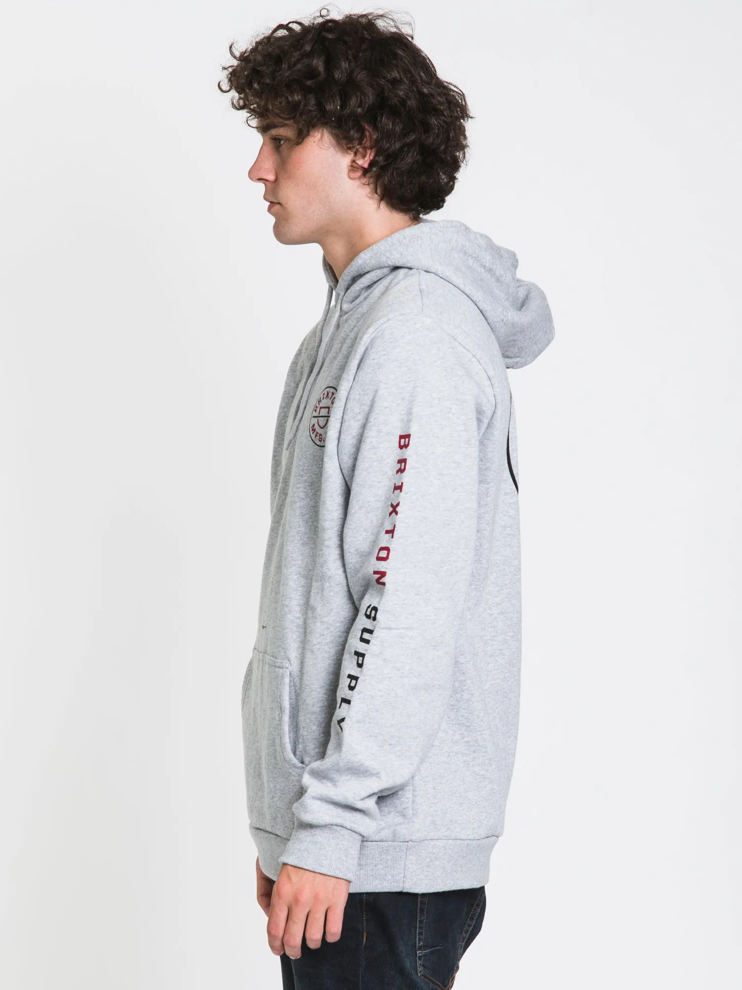 BRIXTON CREST HOODIE  - CLEARANCE