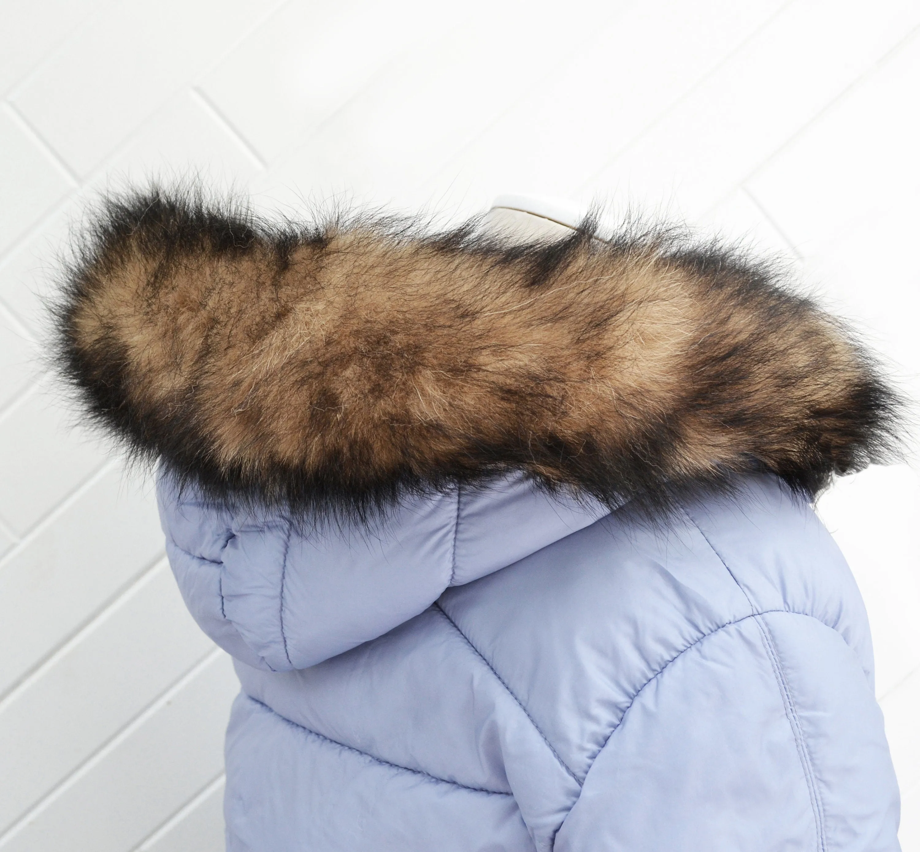 BY ORDER, Real Fox Fur (Tail) Trim Hood, Fur collar trim, Fox Fur Collar, Fur Scarf, Fur Ruff, Fur Hood, Fur stripe, Coat Trim, Jacket