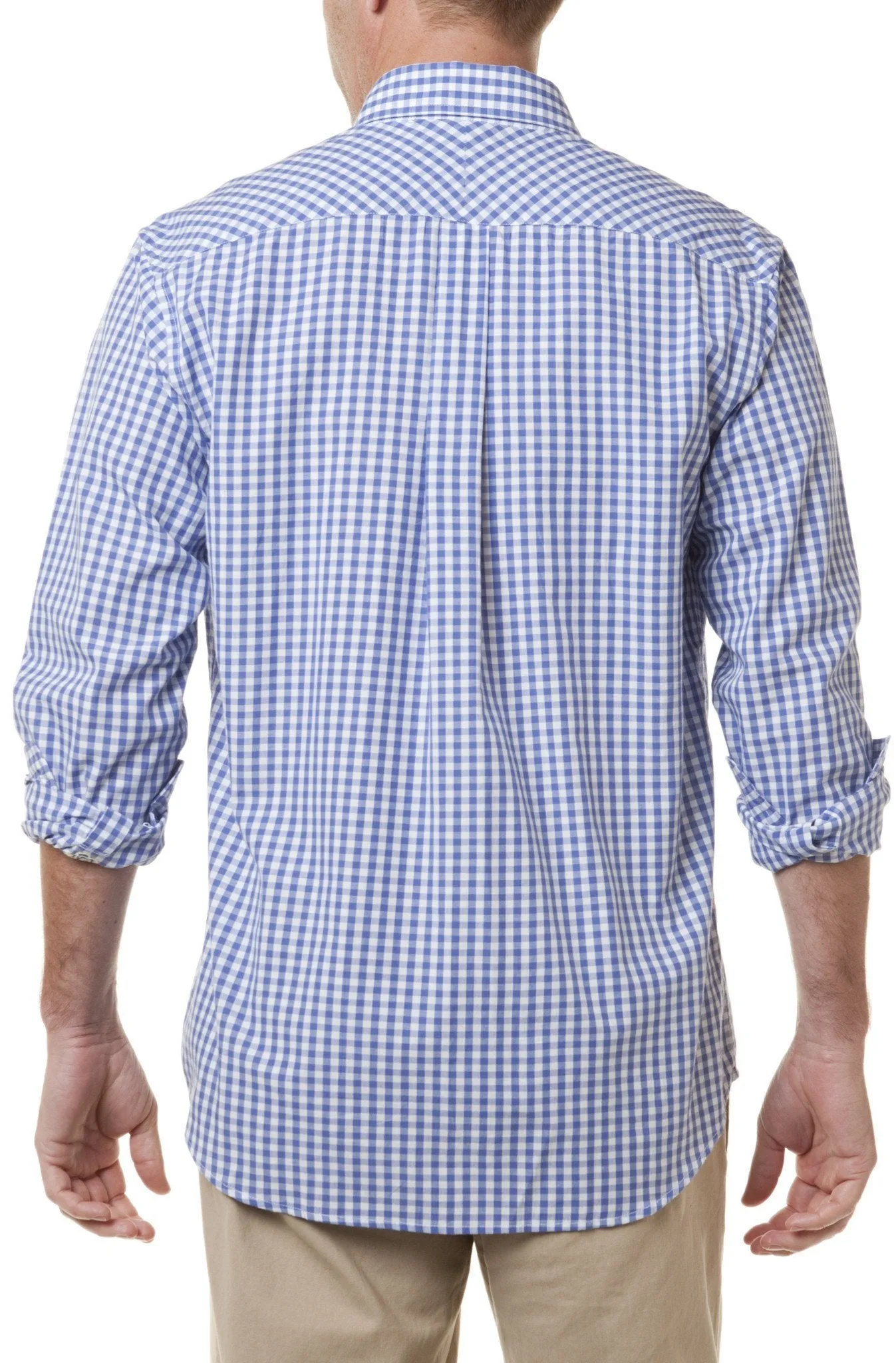 Chase Shirt Wide Gingham Royal