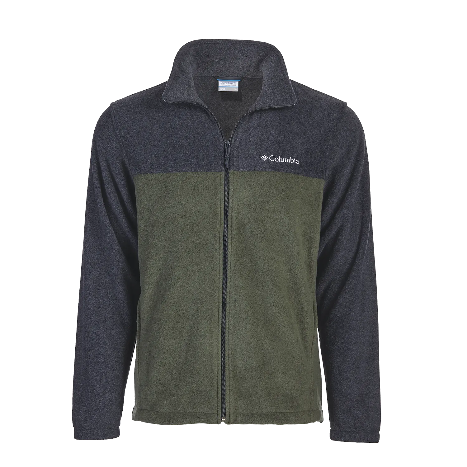 Columbia Men's Colorblock Full-Zip Steens Mountain Fleece Jacket