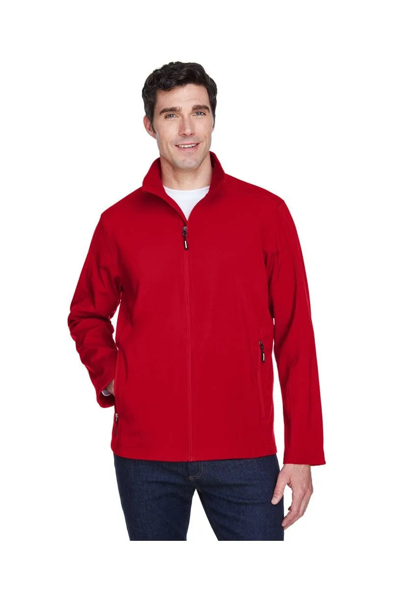 Core 365 88184: Men's Cruise Two-Layer Fleece Bonded Soft Shell Jacket