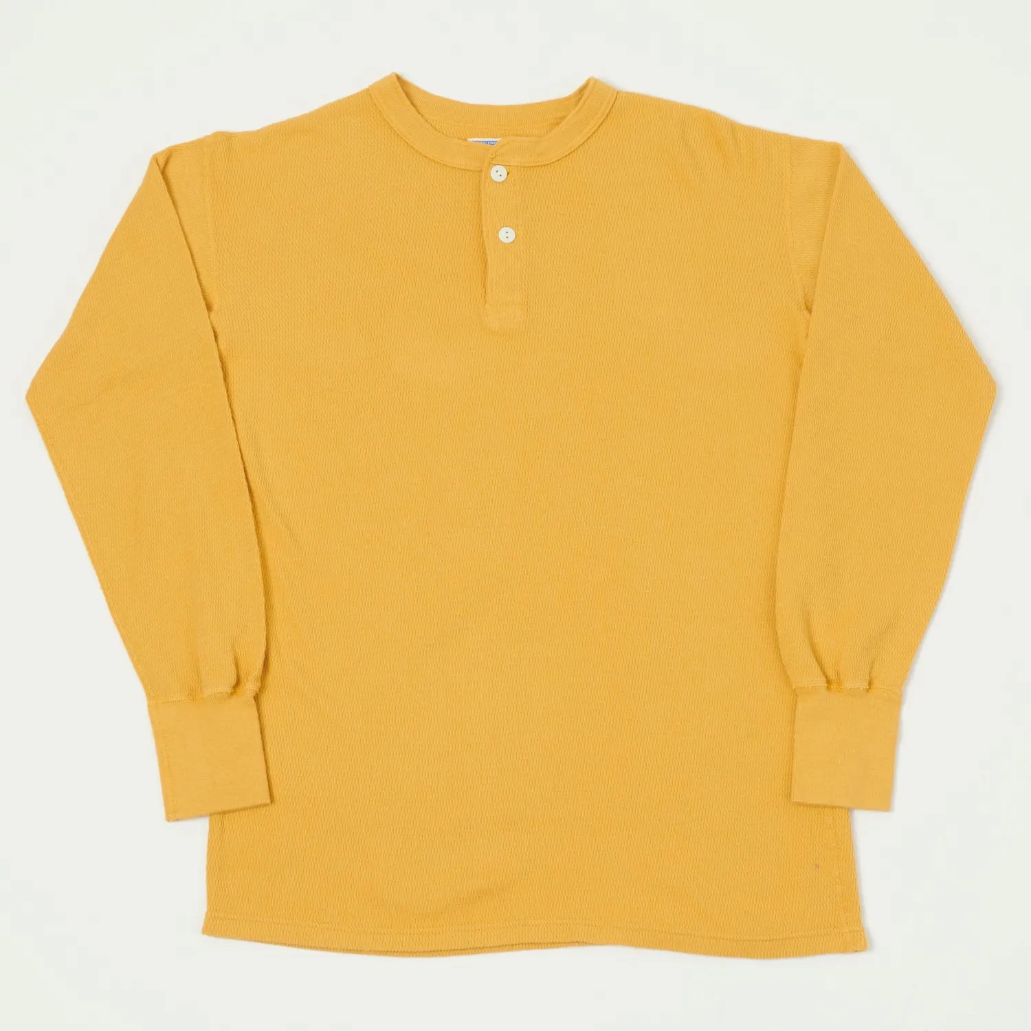 Dubbleworks Thermal L/S Henley - Citrus