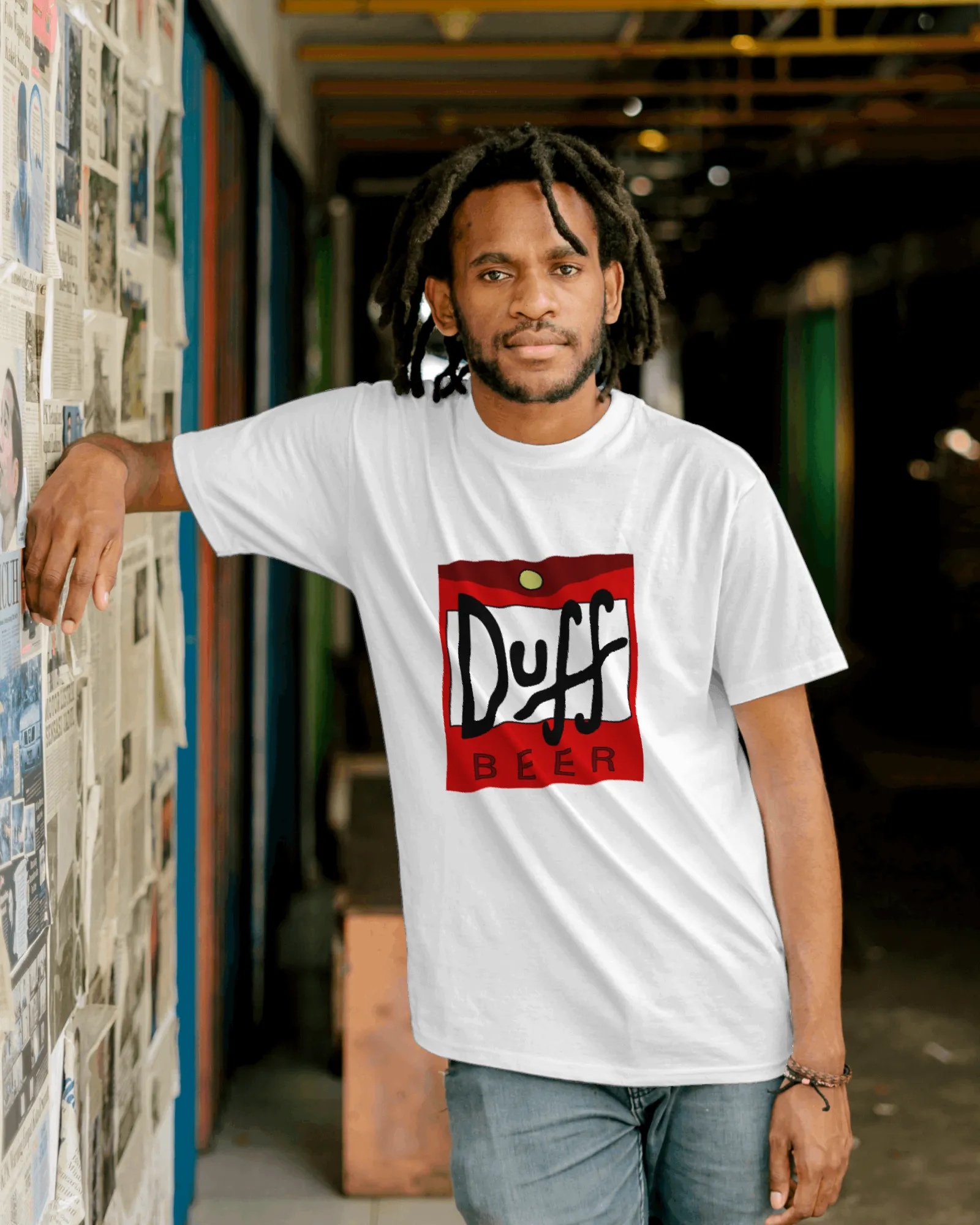 Duff Beer (Printed) Men's T-Shirt