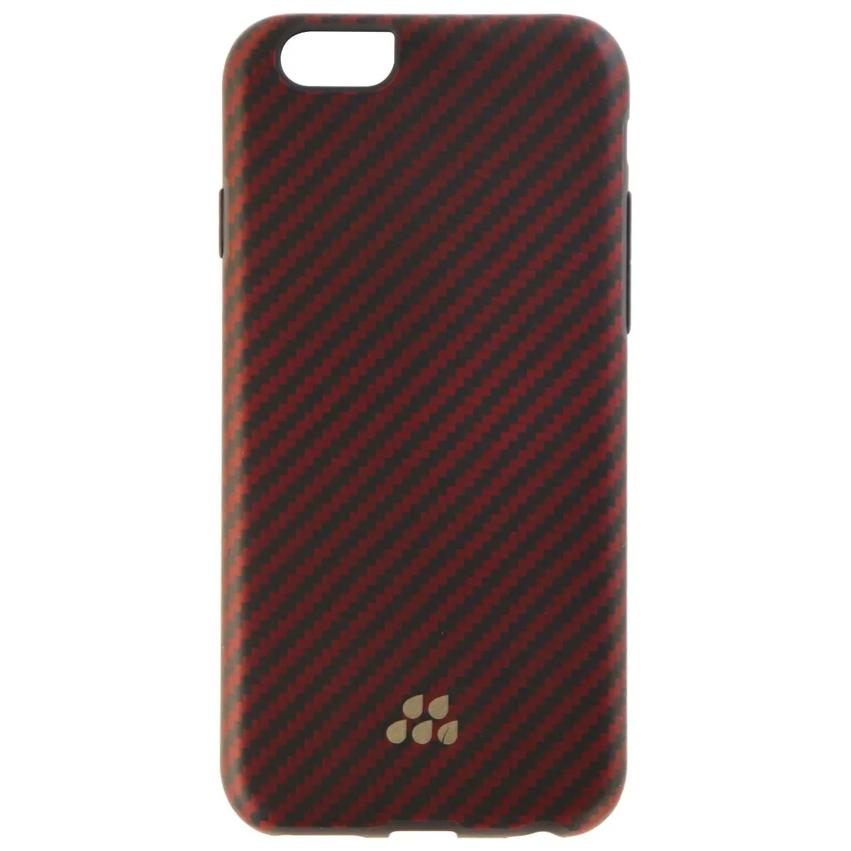 Evutec Karbon SI Kozane Series Hybrid Case for Apple iPhone 6s/6 - Red/Black