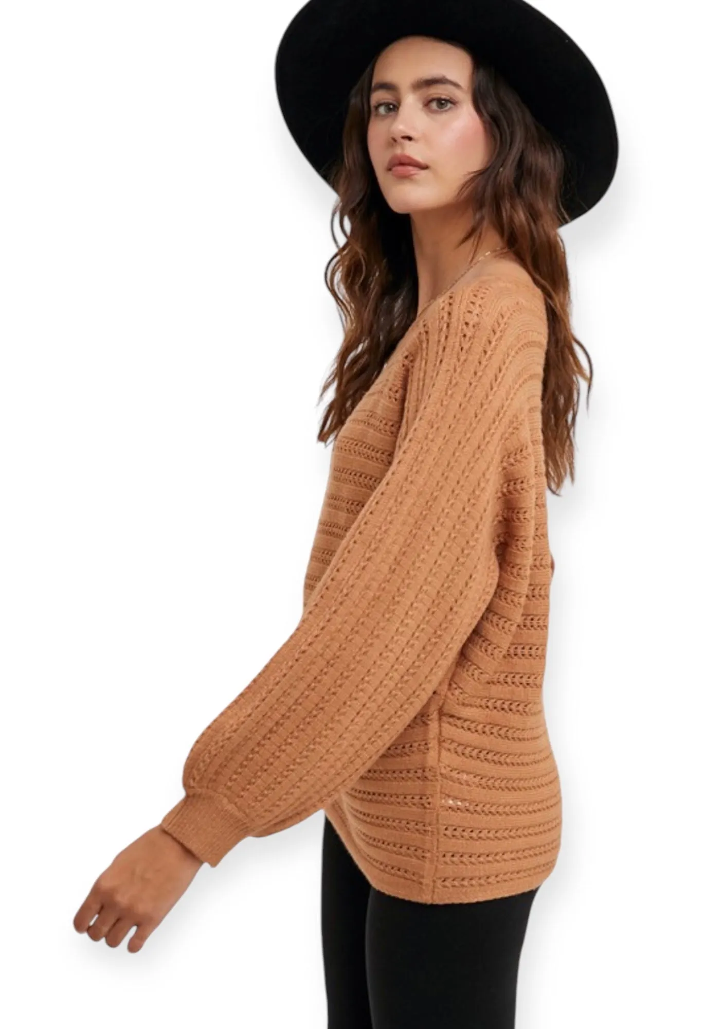 FlexTexture Pullover Sweater