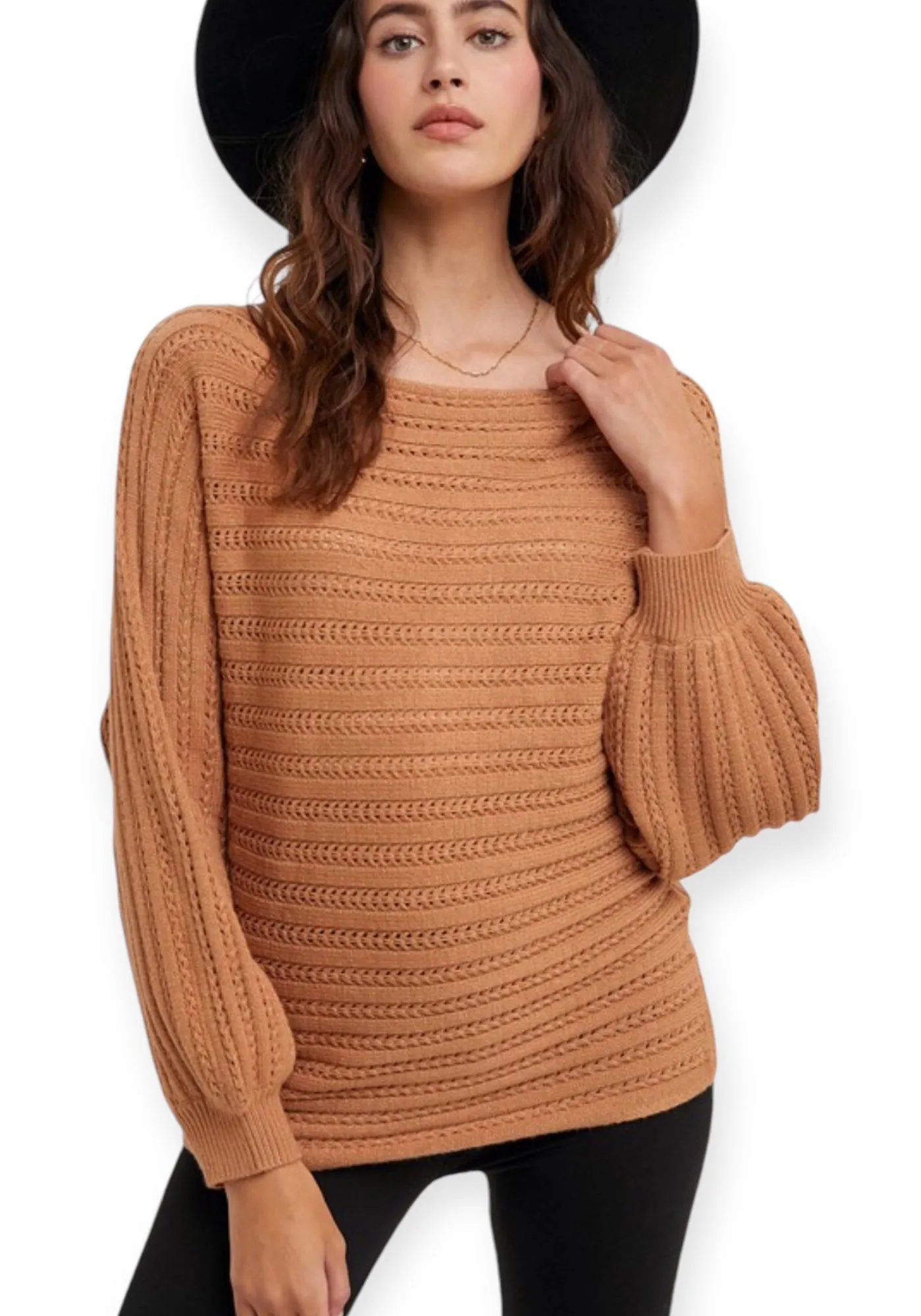 FlexTexture Pullover Sweater