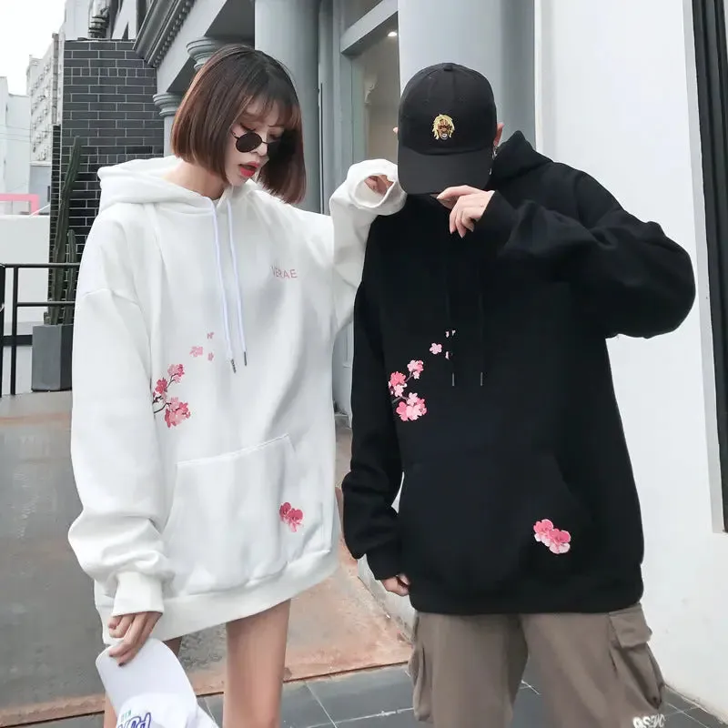 Floral hoodie