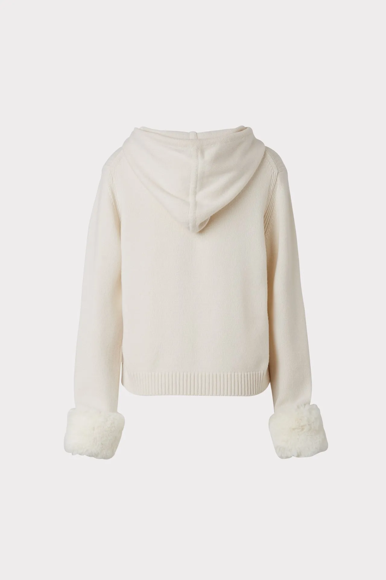 Fur Trim Hoodie