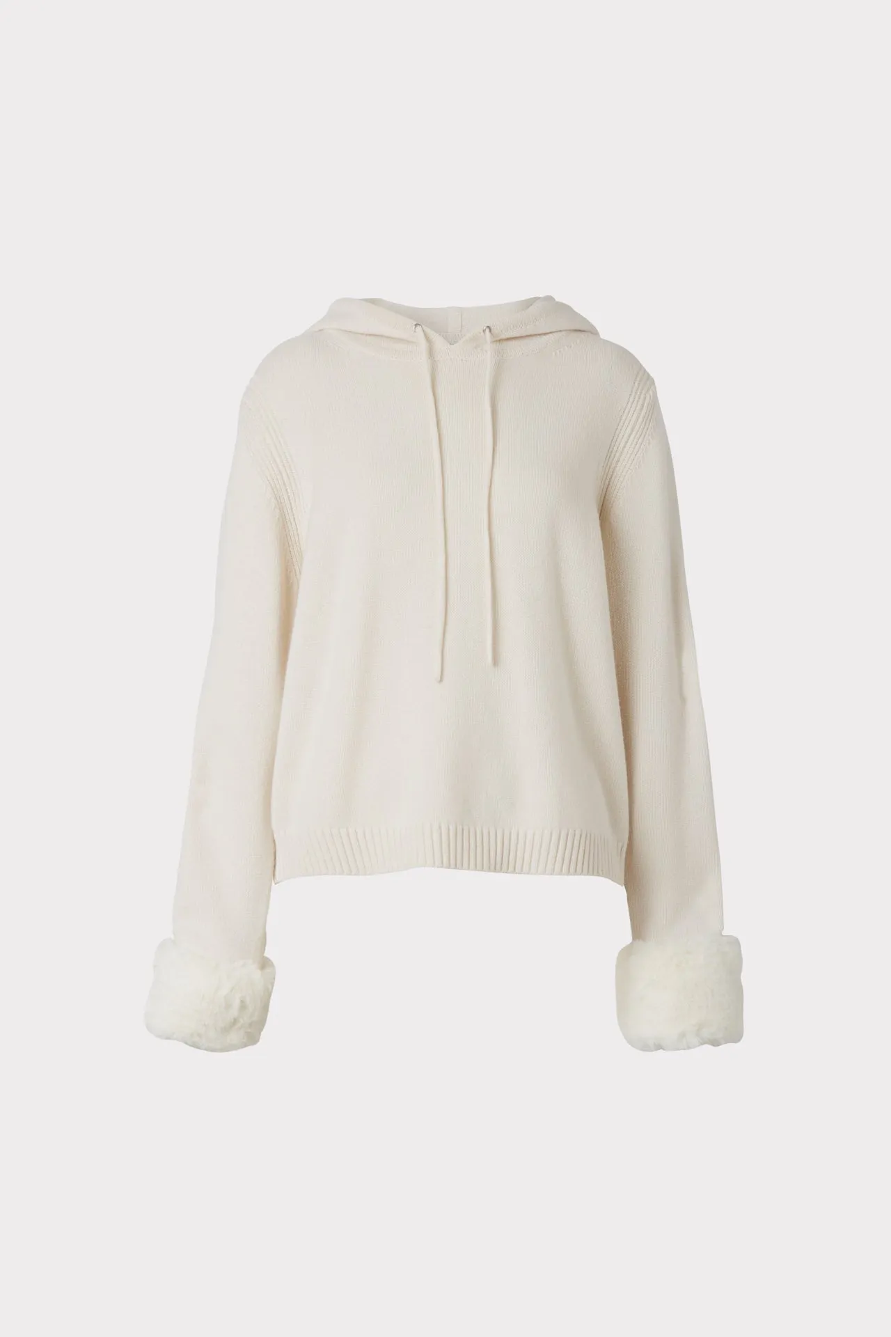 Fur Trim Hoodie