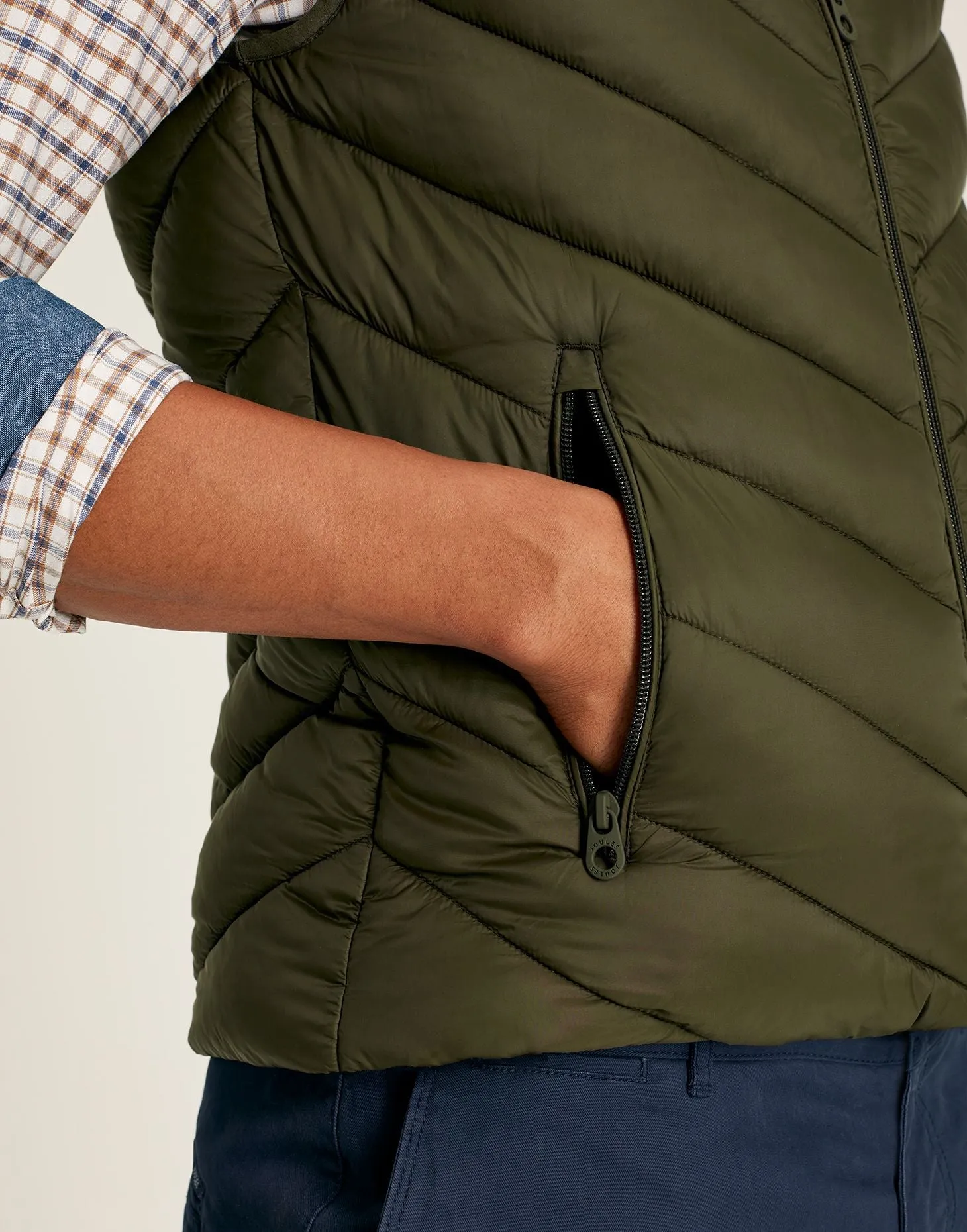 Garrett Quilted Gilet - Heritage Green