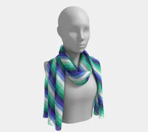 Gay Man (formerly Vincian - V2) Striped  Long Scarf