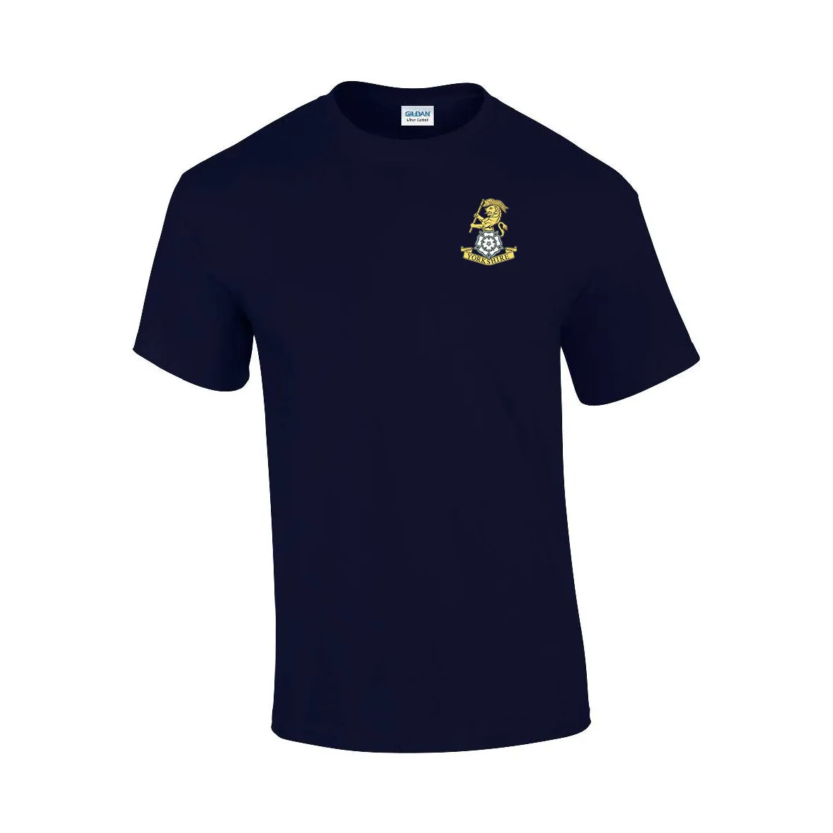 GD02 - Yorkshire Regiment Premium Quality Embroidered T-Shirt