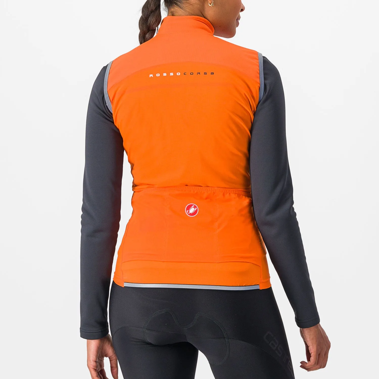 Gilet donna Castelli Perfetto RoS 2 - Arancio scuro