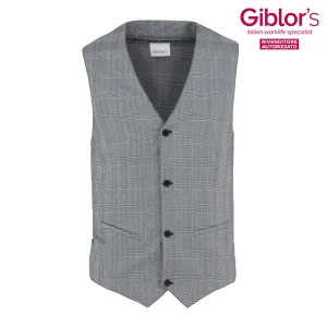 Gilet Miguel, colore Scozzese Grigio - Giblor's