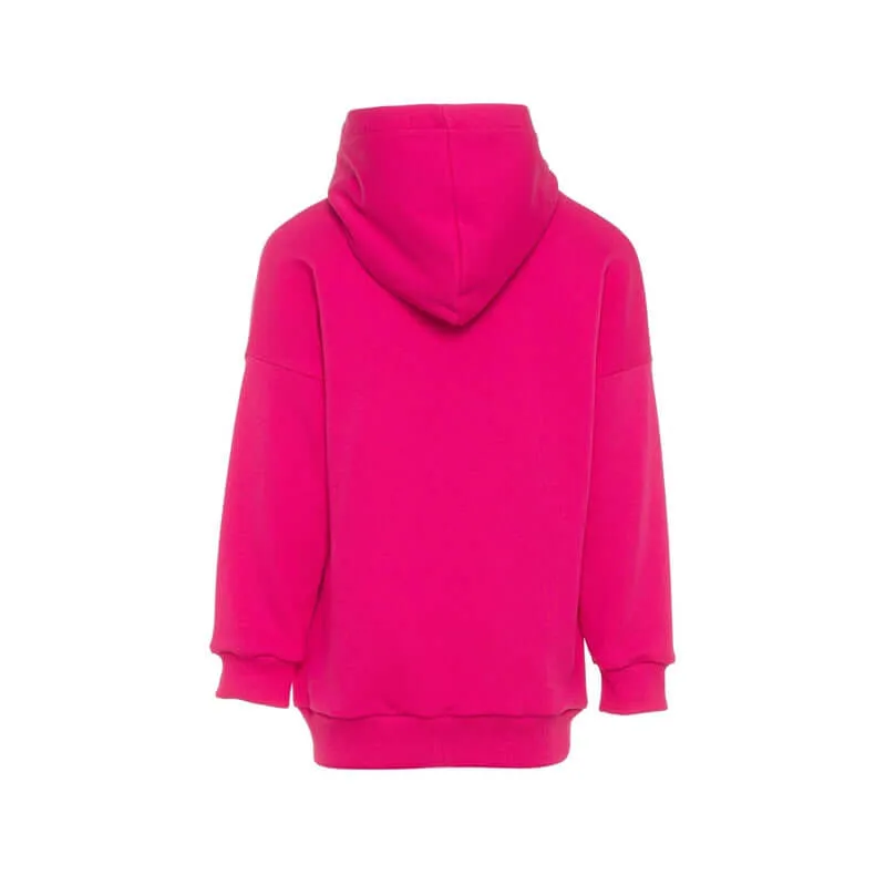 Girls Pink Missoni Pullover Hoodie