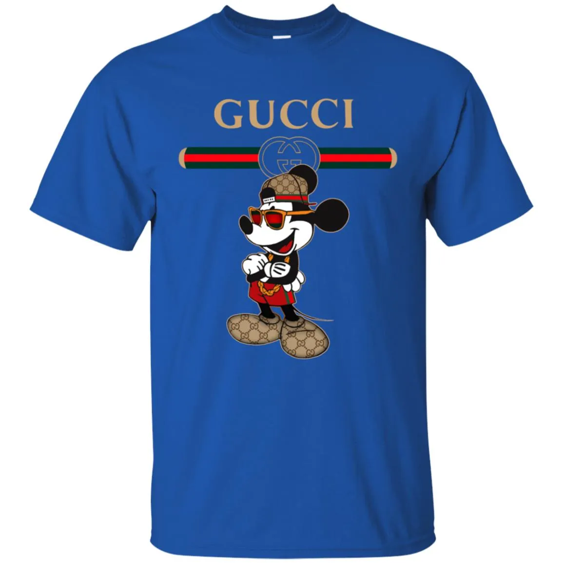 Gucci Mickey New Style T-shirt Men Cotton T-Shirt