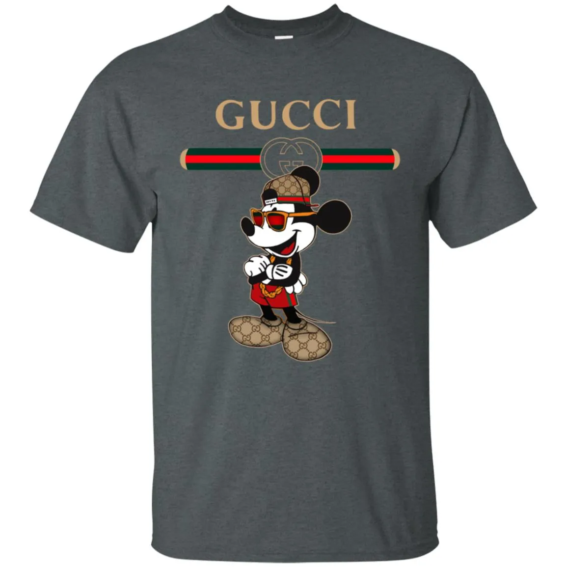 Gucci Mickey New Style T-shirt Men Cotton T-Shirt