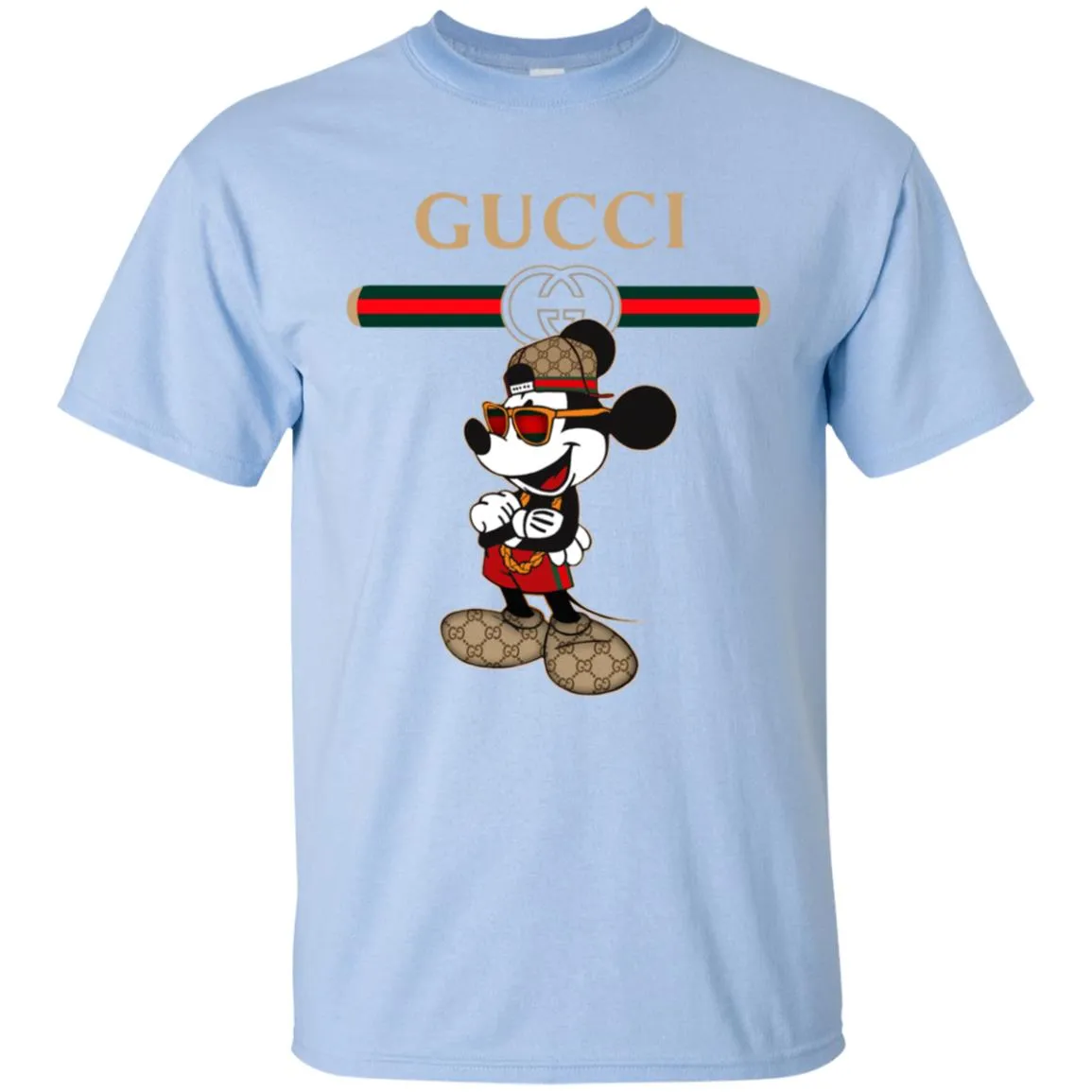 Gucci Mickey New Style T-shirt Men Cotton T-Shirt