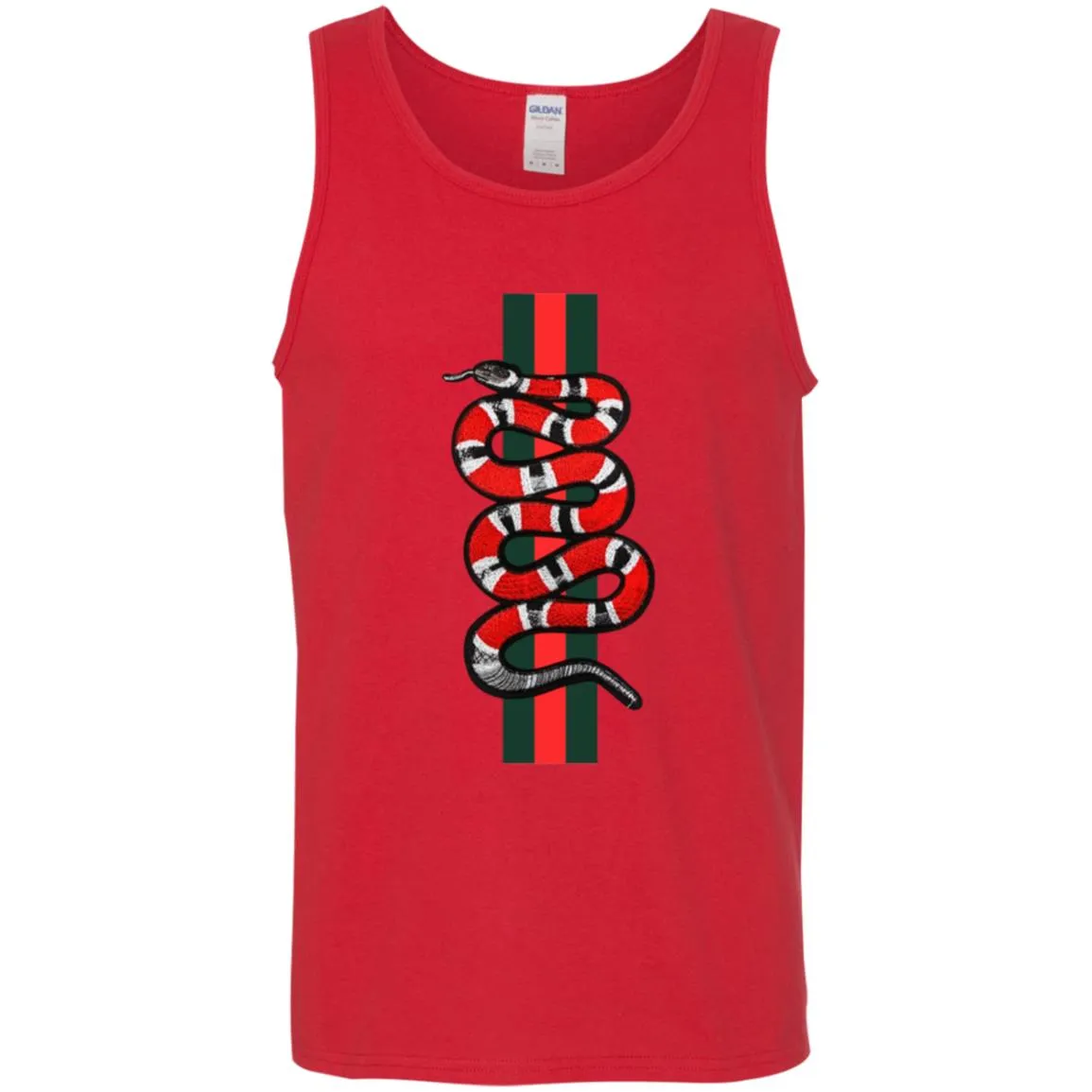 Gucci Snake Hot T-shirt Men Cotton Tank