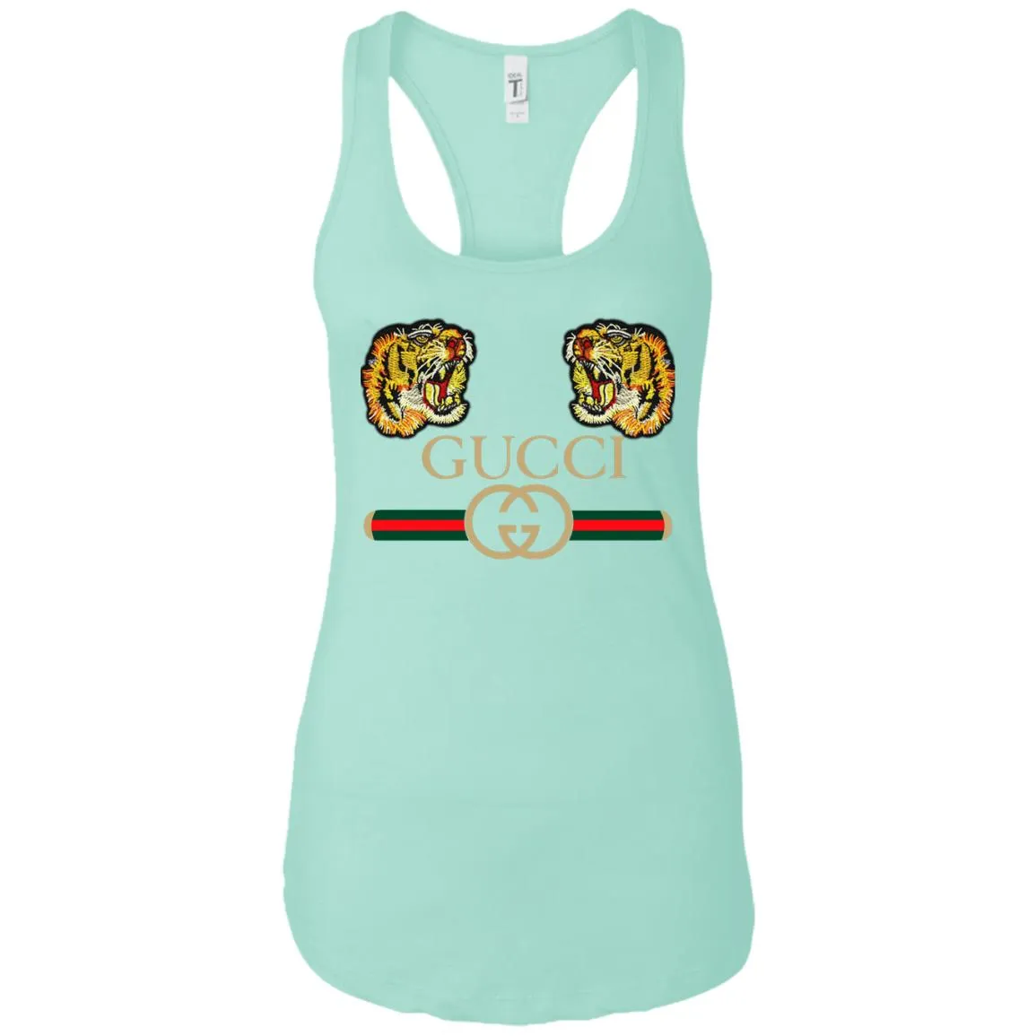 Gucci Tiger Love T-shirt Women Tank Top