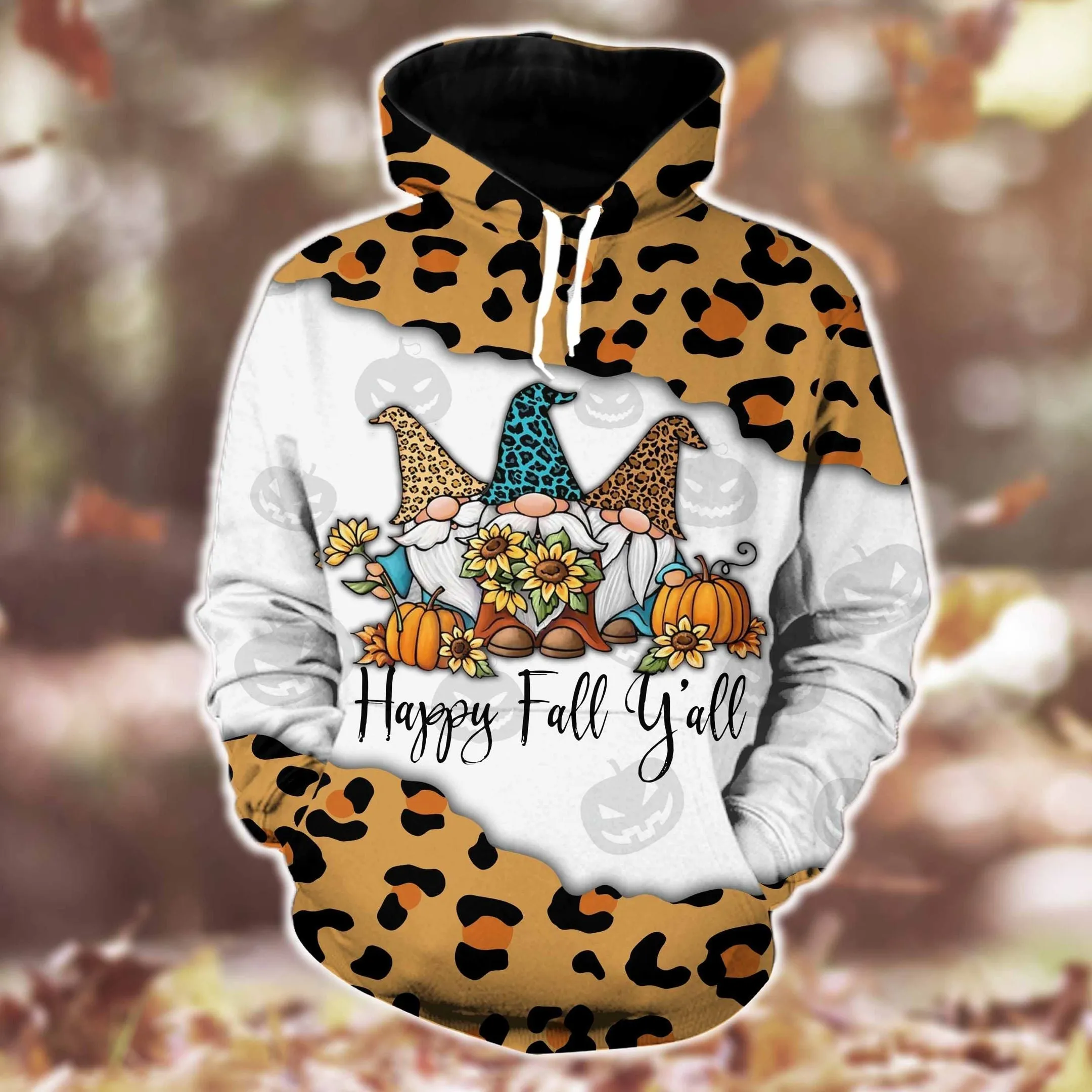 Happy Fall Y'all Christmas Hoodie