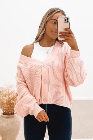 Henry Cardigan Pink Salt