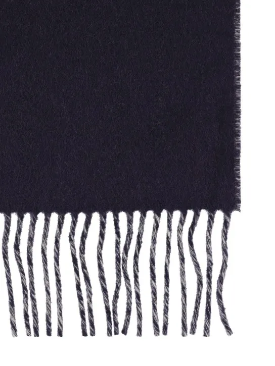 Jacquemus   L&#x27;Echarpe logo wool scarf 