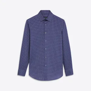 JAMES Geometric Print OoohCotton Twill Shirt