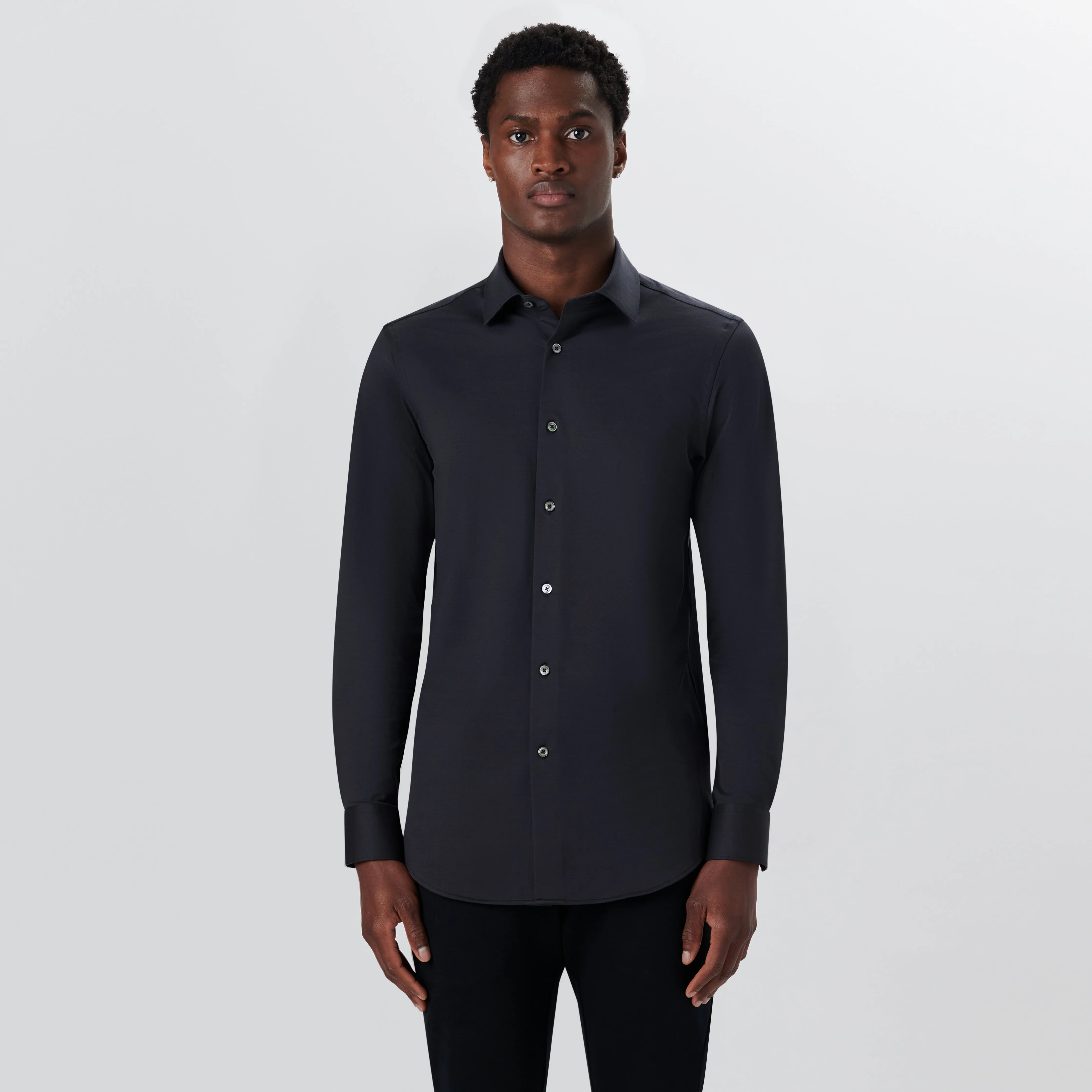 JAMES Solid OoohCotton Twill Shirt