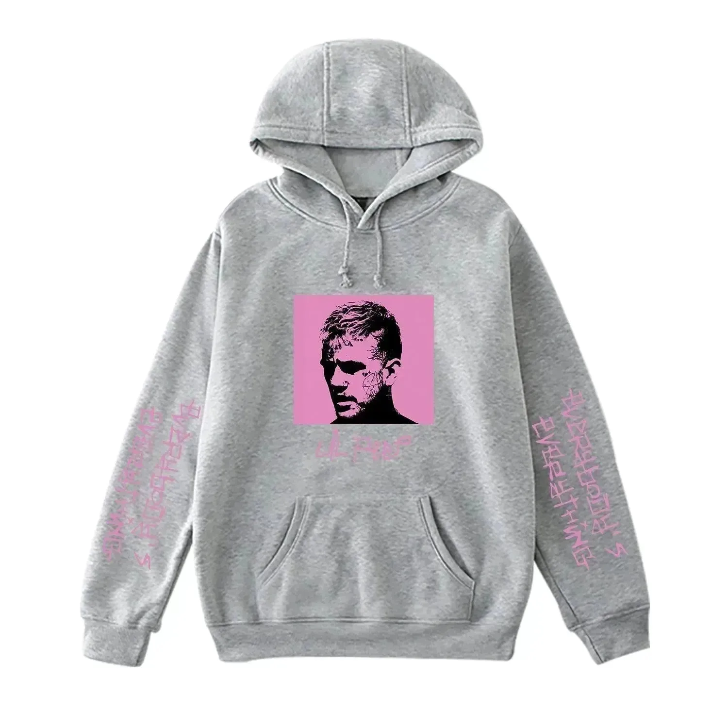 Lil Peep Drawstring Hooded Sweatshirt Pullover Unisex