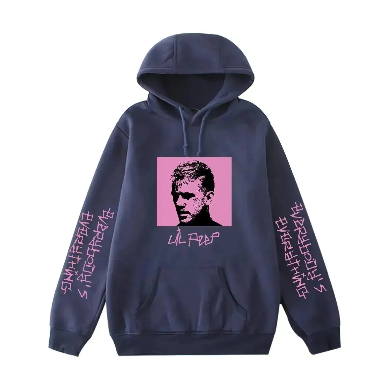 Lil Peep Drawstring Hooded Sweatshirt Pullover Unisex