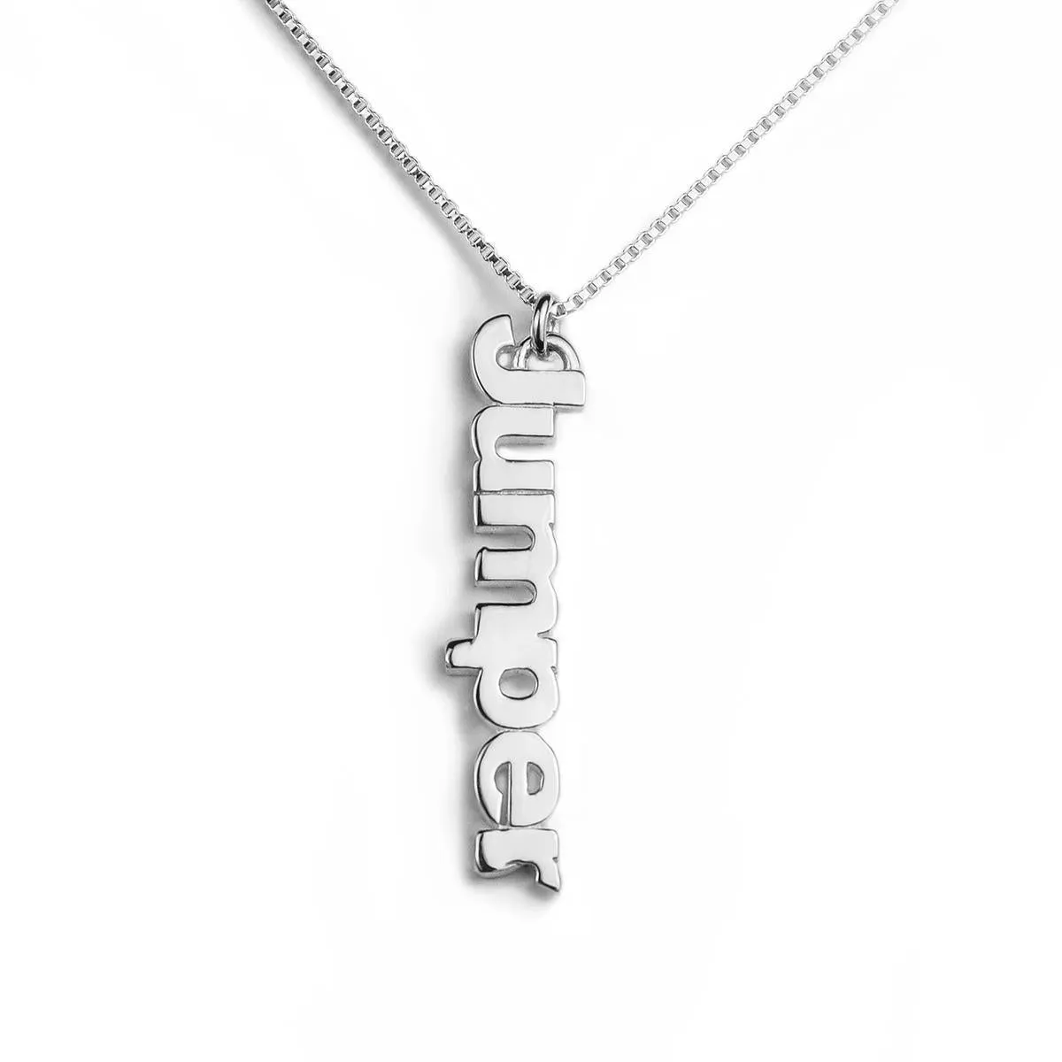 Loriece Jumper Text Necklace