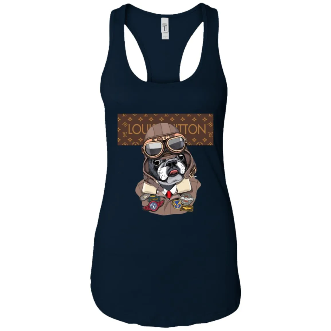 Louis Vuitton T-shirt Style Dogs T-shirt Women Tank Top