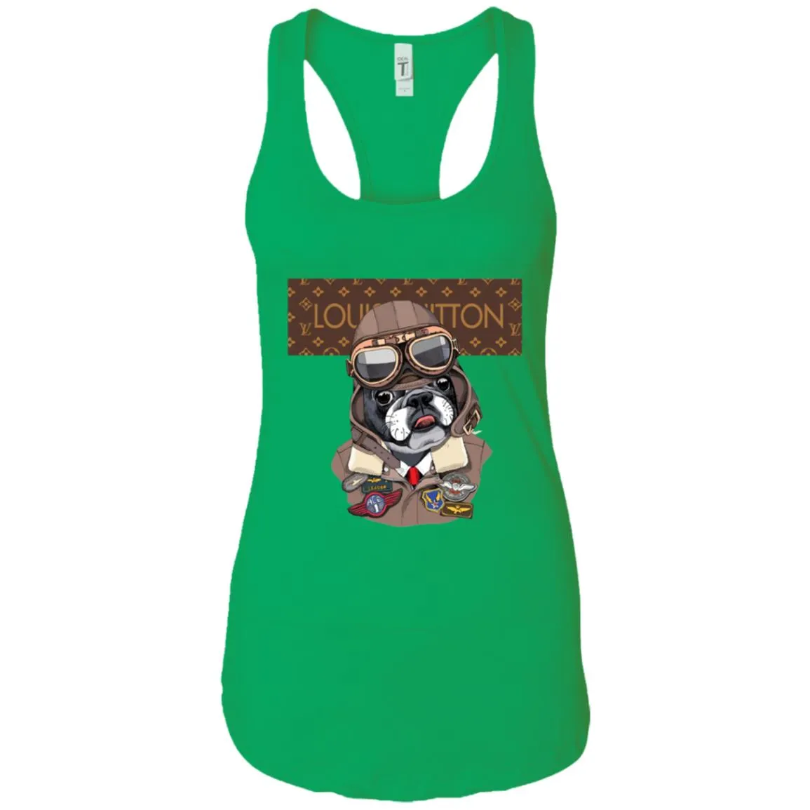 Louis Vuitton T-shirt Style Dogs T-shirt Women Tank Top