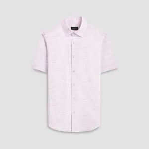 Miles Stitch Print OoohCotton Short Sleeve Shirt