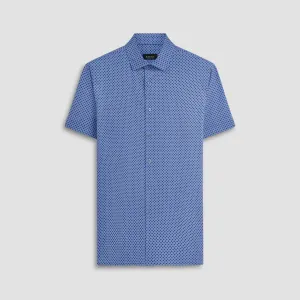 Milo Geometric Print OoohCotton Short Sleeve Shirt