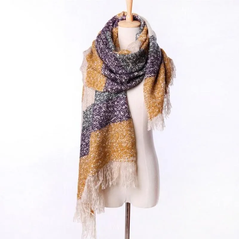 Mohair Warm Fashion Scarf