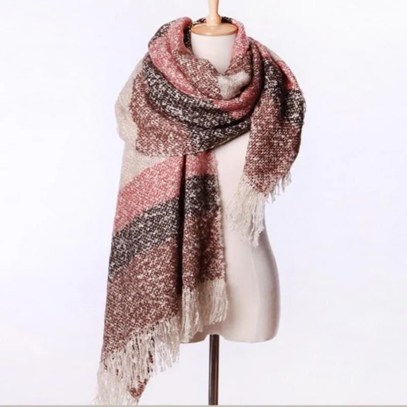 Mohair Warm Fashion Scarf