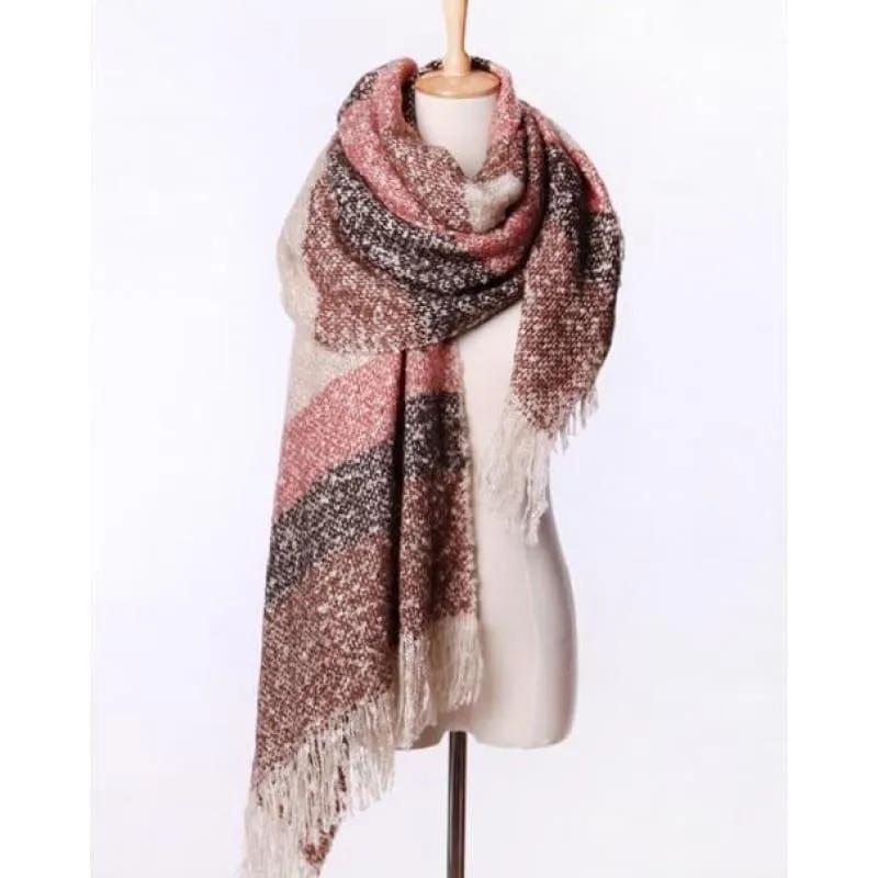 Mohair Warm Fashion Scarf