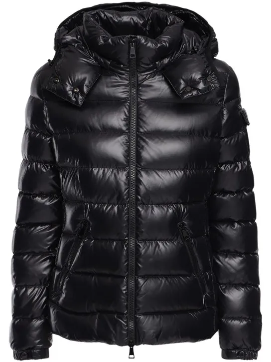 Moncler   Bady laqué nylon down jacket 