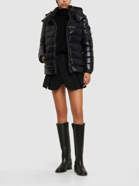 Moncler   Bady laqué nylon down jacket 