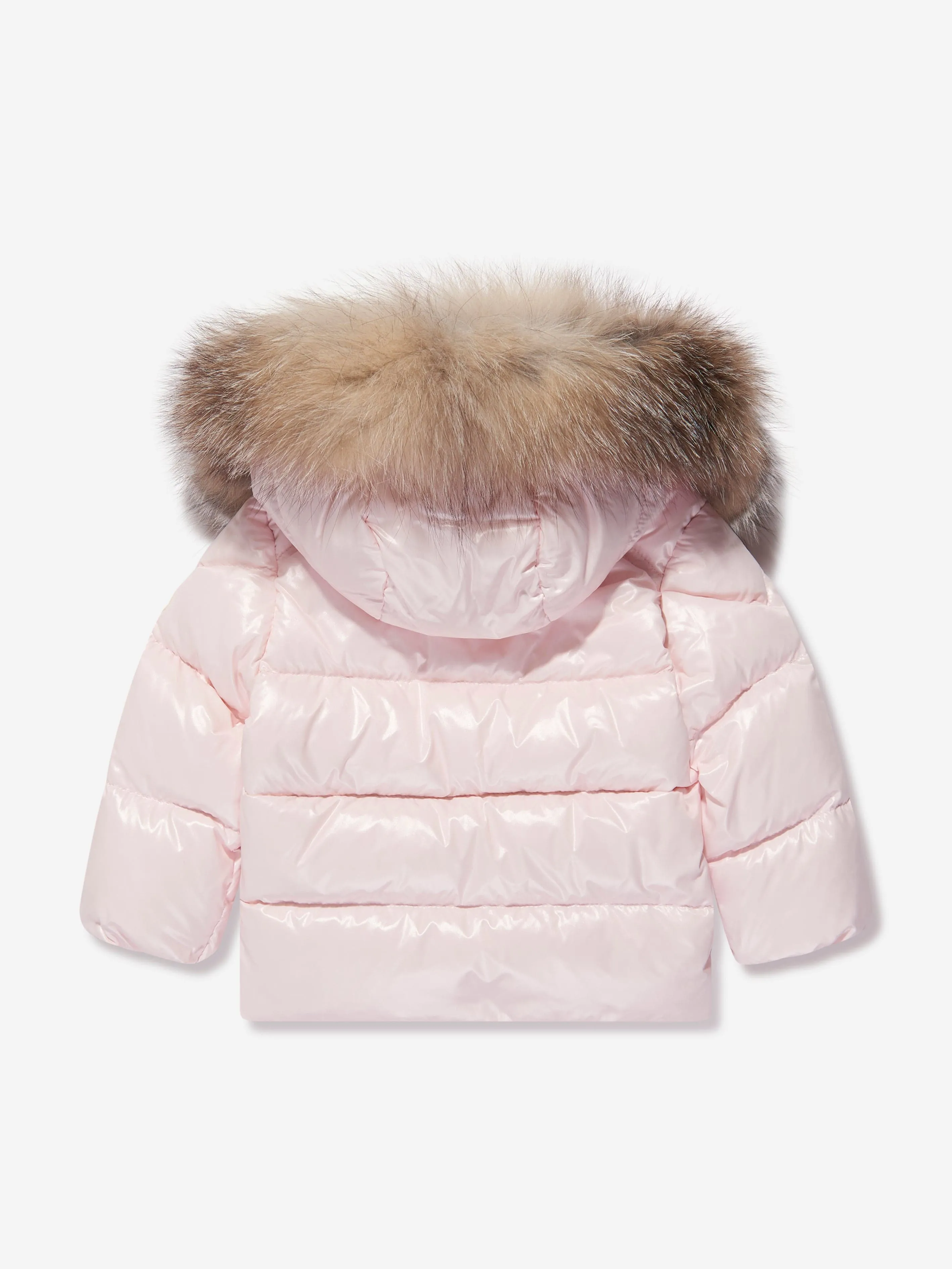 Moncler Enfant Baby Girls Down Padded K2 Jacket in Pink