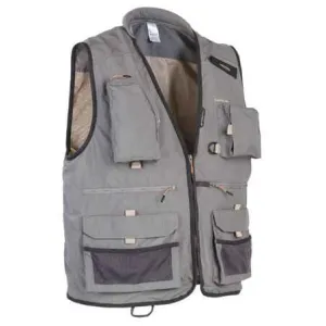 Multi pocket outdoor gilet 500 grey