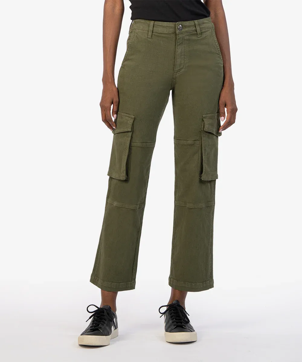 Pattie Mid Rise Straight Leg Cargo