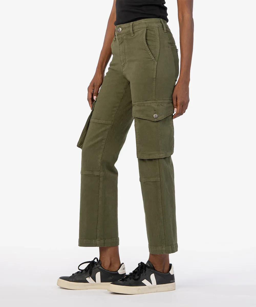 Pattie Mid Rise Straight Leg Cargo